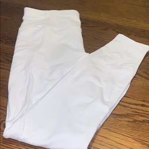 Fabletics white leggings
